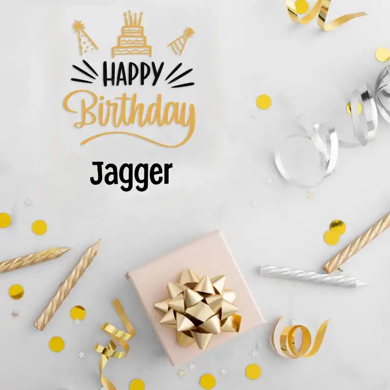 Happy Birthday Jagger Golden Assortment Card