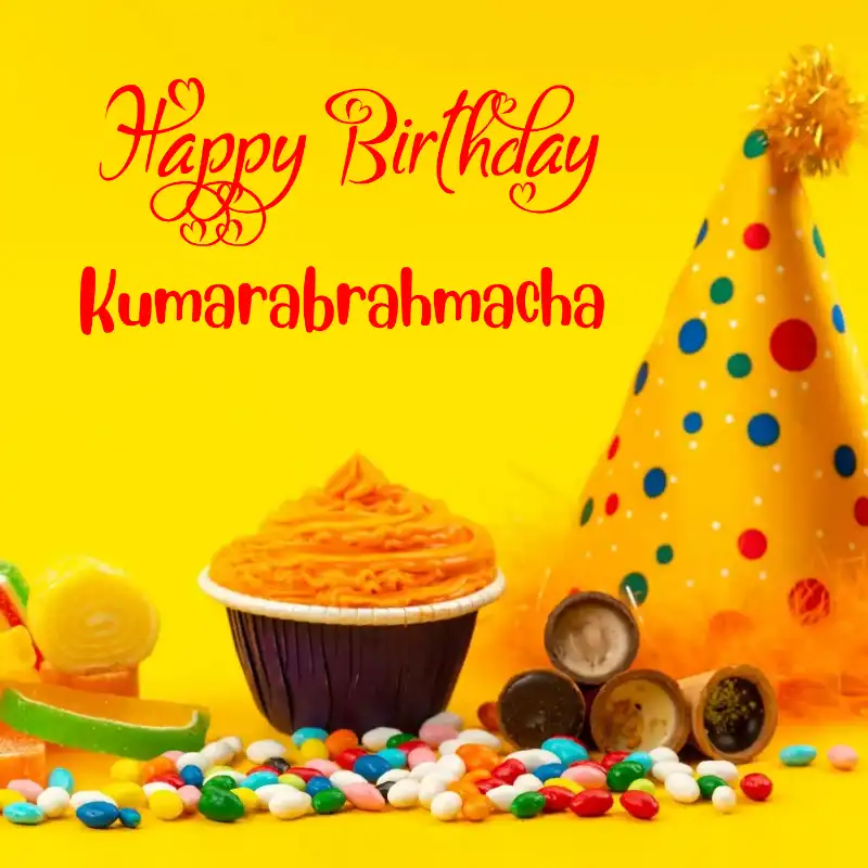 Happy Birthday Kumarabrahmacha Colourful Celebration Card