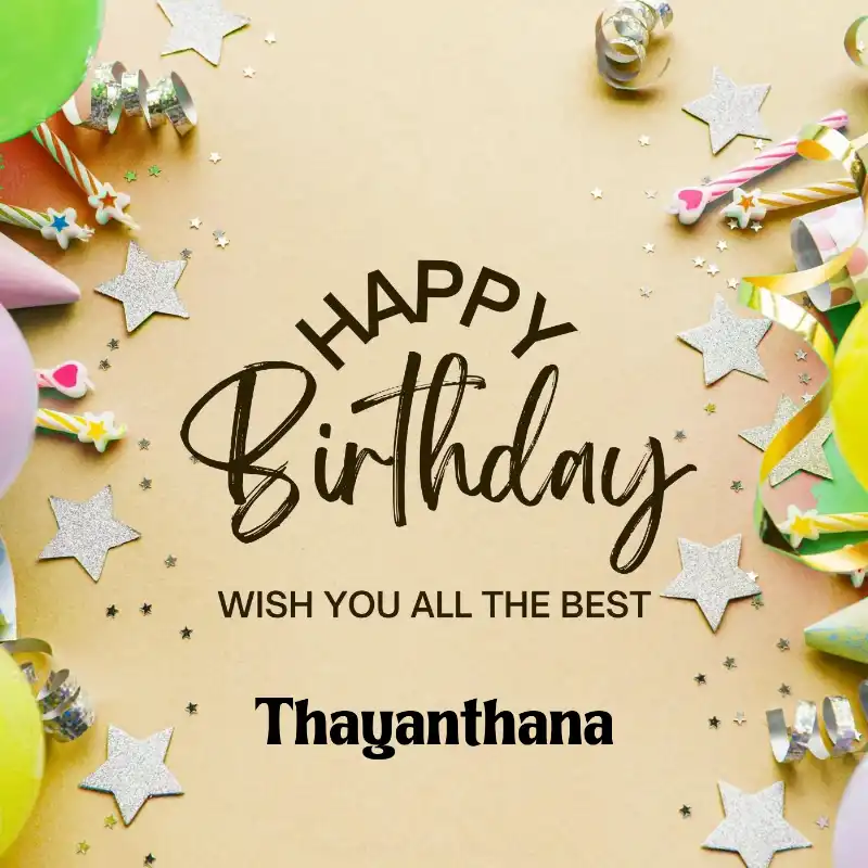 Happy Birthday Thayanthana Best Greetings Card