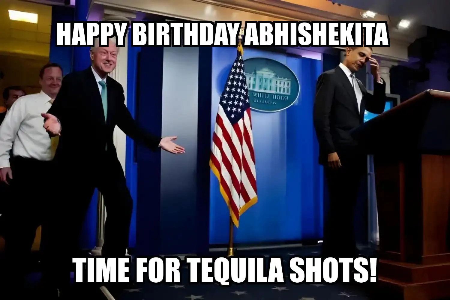 Happy Birthday Abhishekita Time For Tequila Shots Memes