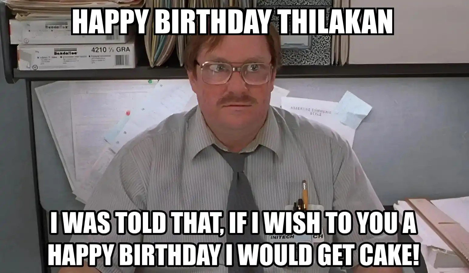 Happy Birthday Thilakan I Would Get A Cake Meme