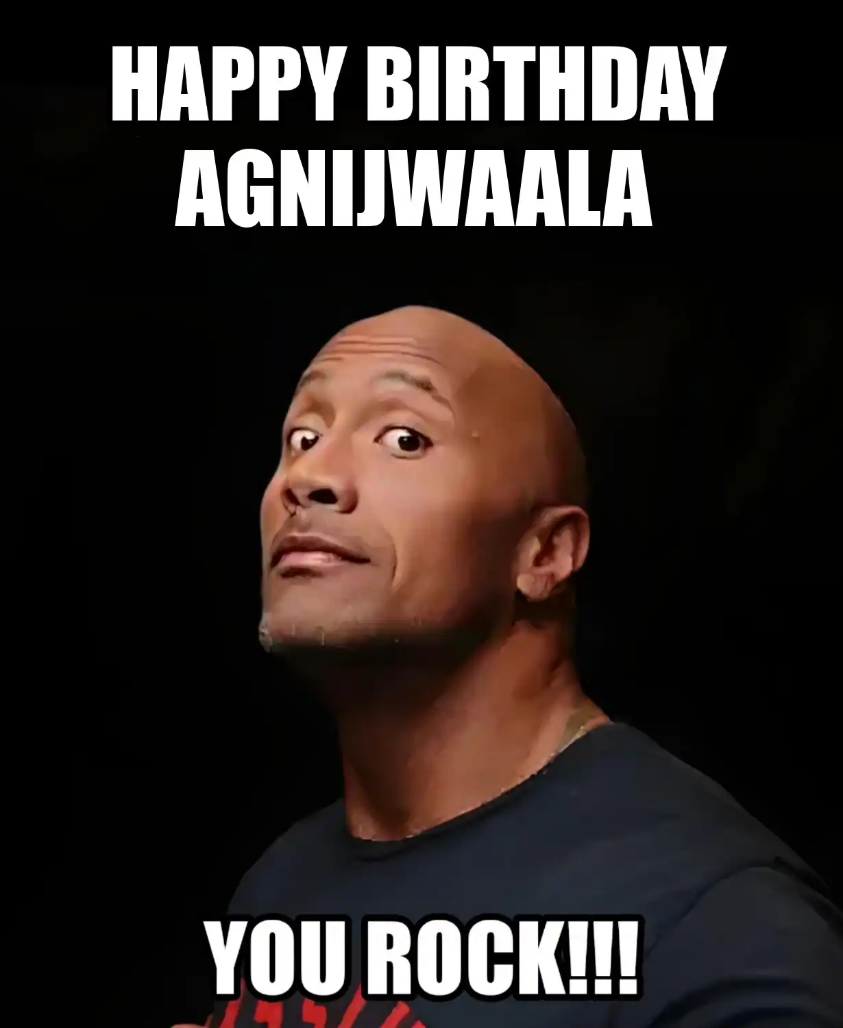 Happy Birthday Agnijwaala You Rock Meme
