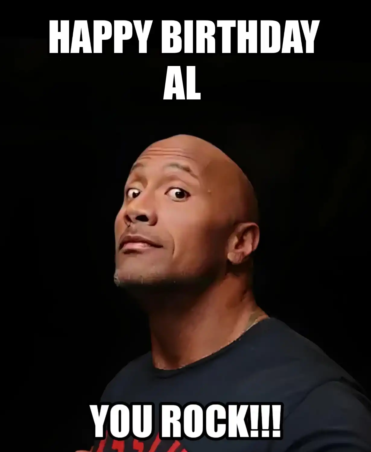 Happy Birthday Al You Rock Meme