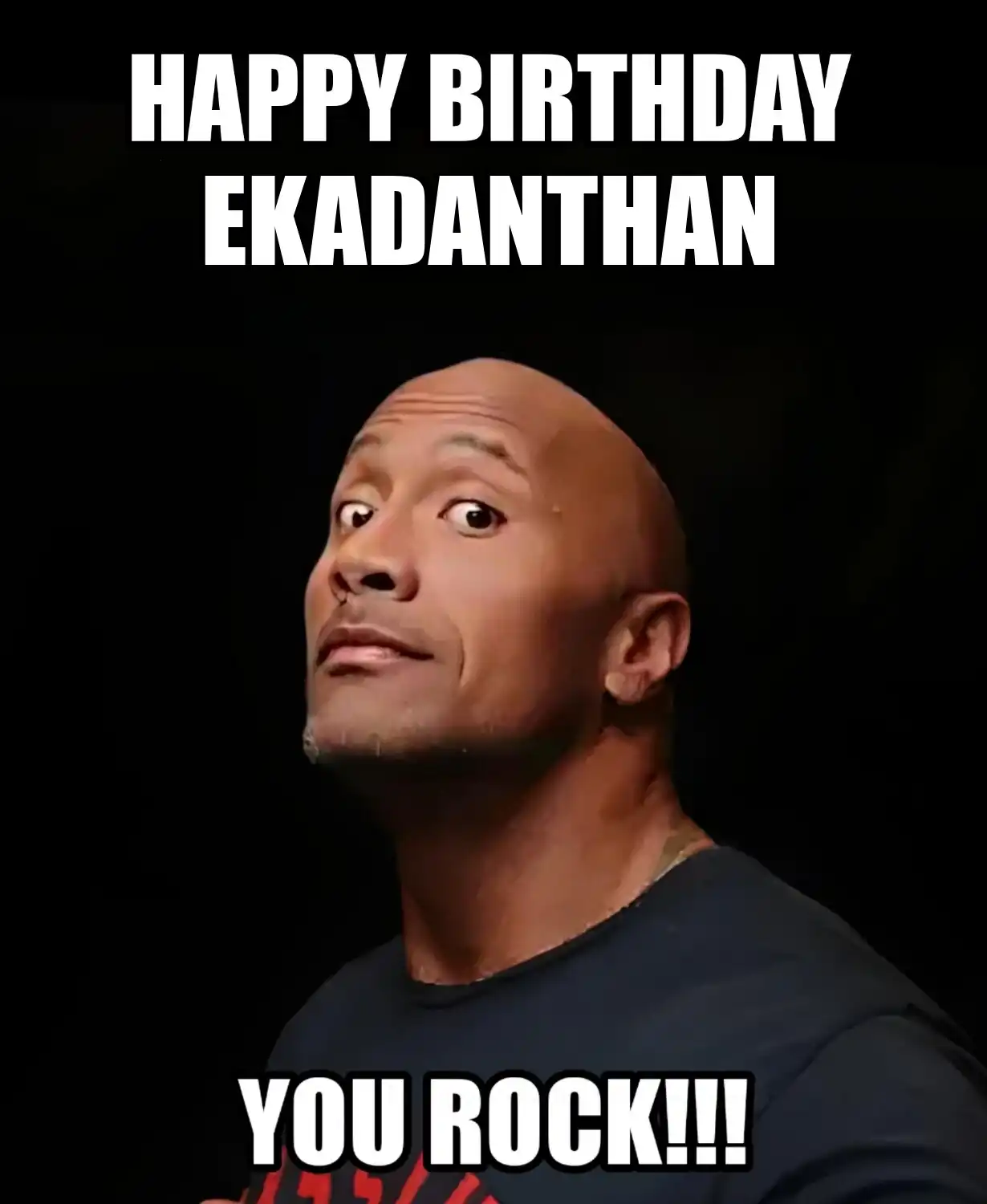 Happy Birthday Ekadanthan You Rock Meme