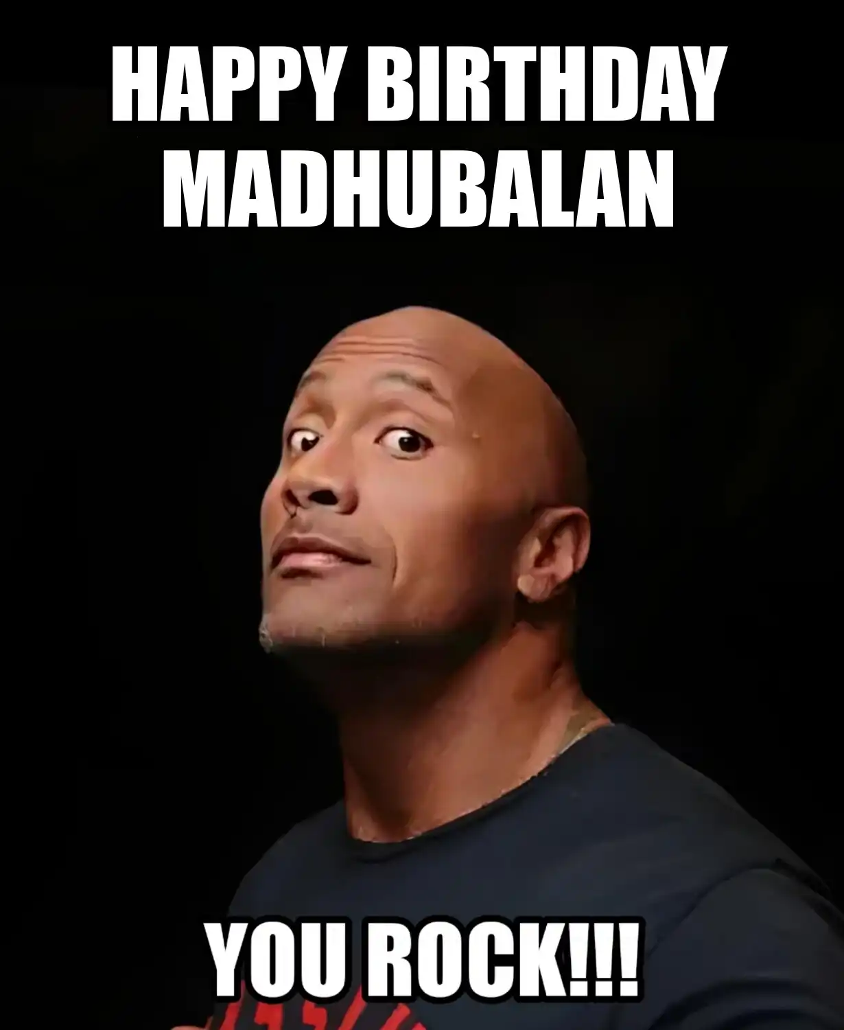 Happy Birthday Madhubalan You Rock Meme
