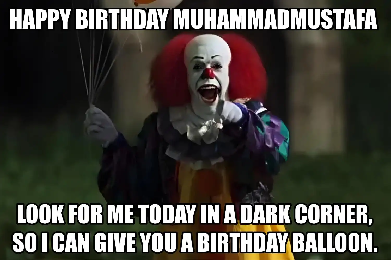 Happy Birthday Muhammadmustafa I Can Give You A Balloon Meme